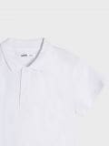 Tricou polo - alb - SINSAY - small1