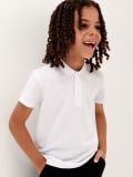 Tricou polo - alb - SINSAY - small3