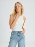 Kavbojke wide leg - modra - SINSAY - small5