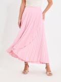 Plisirano midi krilo - roza - SINSAY - small1