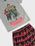 Kaheosaline pidžaamakomplekt Stranger Things - helehall - SINSAY - small2