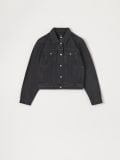 Kurtka jeansowa - czarny - SINSAY - small2