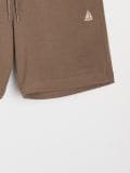 Σορτς slim fit - σκουρο καφε - SINSAY - small12