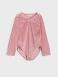 Bodi dugih rukava - prljavo roze - SINSAY - small2