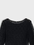 Čipkana bluza - crno - SINSAY - small9