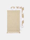 Komplet 3 kuhinjskih krp - rjava - SINSAY - small3