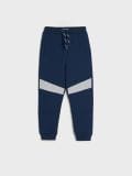Sportske jogger hlače - mornarsko plava - SINSAY - small2