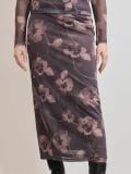 Lilleline midipikkuses seelik - tolmpruun - SINSAY - small1