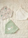 Σαλιάρα 3 pack - μπεζ - SINSAY - small1