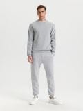 Spodnie dresowe slim jogger - szary - SINSAY - small4