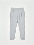 Spodnie dresowe slim jogger - szary - SINSAY - small2