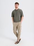 Cargo jogger pantalone - BEŽ - SINSAY - small4