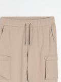 Cargo jogger pantalone - BEŽ - SINSAY - small8