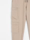 Cargo jogger pantalone - BEŽ - SINSAY - small9
