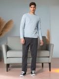 Slim chino hlače - sivo - SINSAY - small3