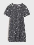 Sequin dress - srebrno - SINSAY - small2