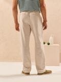 Hlače straight fit - bež - SINSAY - small4