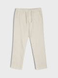 Hlače straight fit - bež - SINSAY - small2