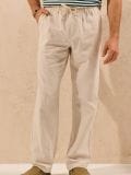 Hlače straight fit - bež - SINSAY - small1