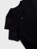 Koszulki 2 pack w stylu basic - czarny - SINSAY - small5