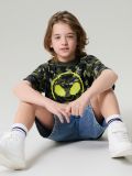 Koszulka moro z nadrukiem - wielobarwny - SINSAY - small4