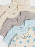 Bodi - 5 komada - krem - SINSAY - small2