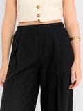 Püksid wide leg - must - SINSAY - small6