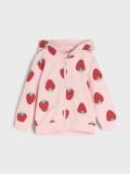 Pulover s kapuco - pastelno roza - SINSAY - small1