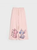Spodnie Stitch - różowy - SINSAY - small3