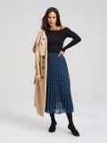 Midi suknja - crno - SINSAY - small4