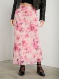 Spódnica midi w kwiaty - wielobarwny - SINSAY - small5