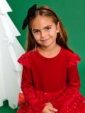 Коледна рокля - червeн - SINSAY - small2