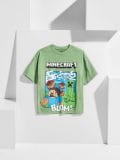 Majica kratkih rukava Minecraft - zeleno - SINSAY - small6