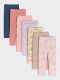 Komplet od 7 para helanki - pastelno roze - SINSAY - small1