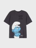 T-shirt Smurfs - anthracite - SINSAY - small2