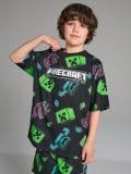T-särk Minecraft - must - SINSAY - small1