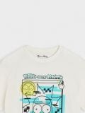 Majica kratkih rukava Rick and Morty - krem - SINSAY - small8