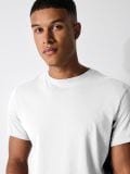 T-särk Basic - kreemvalge - SINSAY - small4