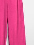 Штани wide leg - фуксія - SINSAY - small11