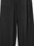 Pantaloni wide leg - nero - SINSAY - small10