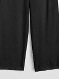 Pantaloni wide leg - nero - SINSAY - small12