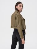 Kurtka ramoneska - zielony - SINSAY - small1