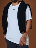Majica sa printom - belo - SINSAY - small1