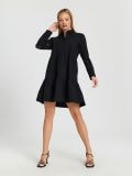 Sukienka mini koszulowa - czarny - SINSAY - small4