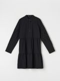 Sukienka mini koszulowa - czarny - SINSAY - small3