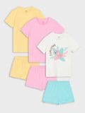 Pidžama - 3 pak - roze - SINSAY - small1