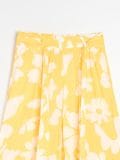 Püksid wide leg - helekollane - SINSAY - small14