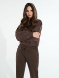 Pantaloni sport - maro-închis - SINSAY - small2
