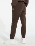 Pantaloni sport - maro-închis - SINSAY - small4