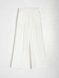 Püksid wide leg - kreemvalge - SINSAY - small3